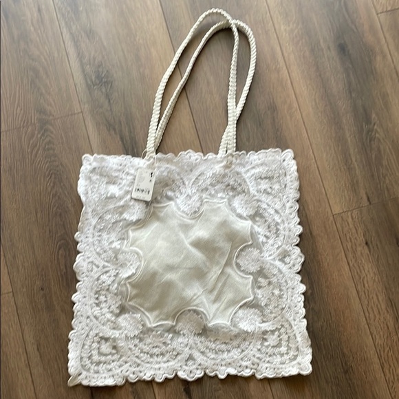 Free People Dusk Lace Tote - Picture 2 of 6